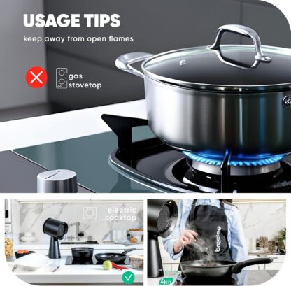 Campana Extractora Portátil para Cocina con Filtro Doble y 3 Velocidades 🌬️🔥🖤 - Imagen 9