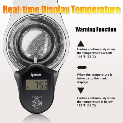 Colador de Té Digital con Pantalla LCD y Filtro Extra Fino de Acero Inoxidable 🌿🍵 - Imagen 2
