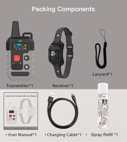Collar de Adiestramiento para Perros con Control Remoto, 4 Modos y Rociador de Citronela 🐶🌿 - Imagen 4
