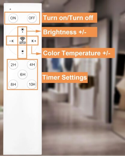Focos de Riel LED Blancos con Control y Zoom 🔆💡 - Imagen 6