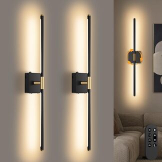 Lámparas de Pared Recargables con Control Remoto, Set de 2 ✨💡