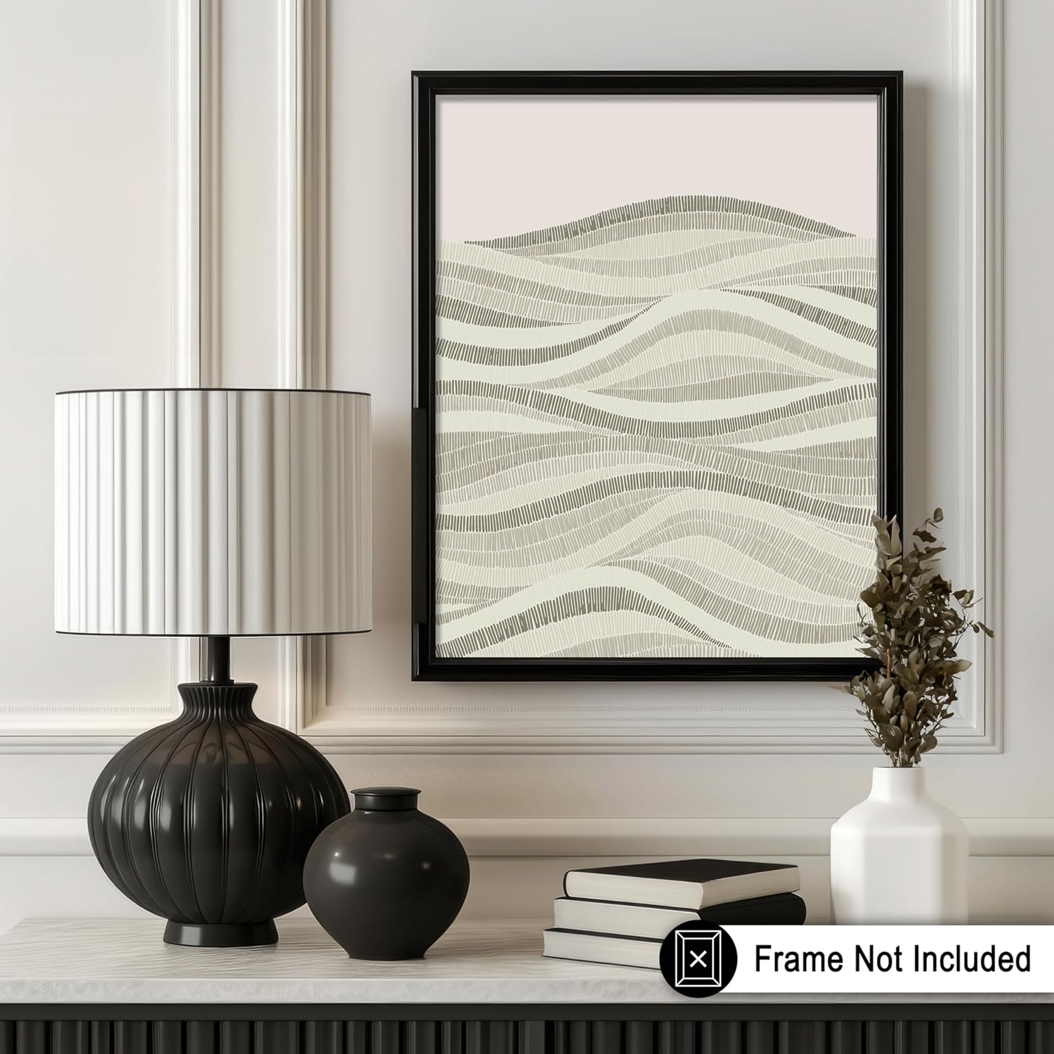 Póster Abstracto de Trazos Modernos para Sala o Dormitorio 🖼️✨ - Imagen 3