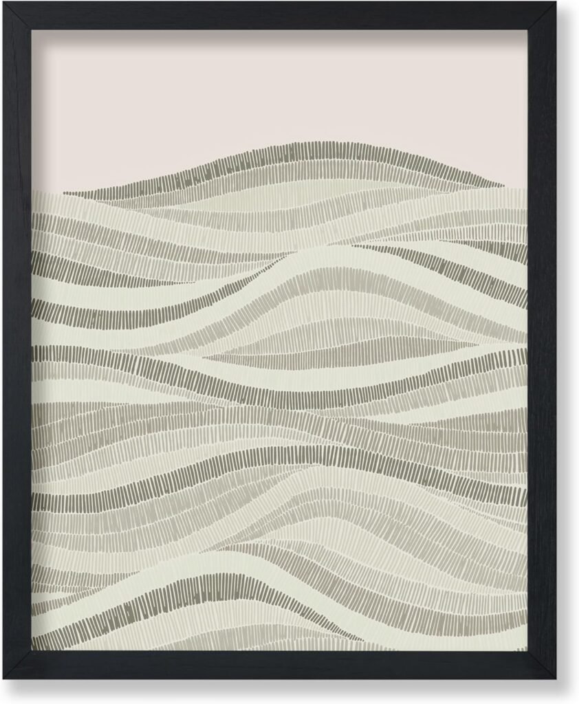 Póster Abstracto de Trazos Modernos para Sala o Dormitorio 🖼️✨