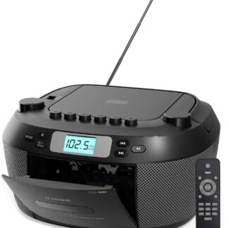 Radio Boombox con CD, Cassette y Bluetooth 🎵📻