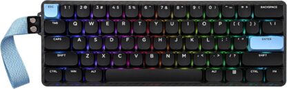 Teclado mecánico inalámbrico 60% con retroiluminación RGB y triple conectividad 🎮⌨️