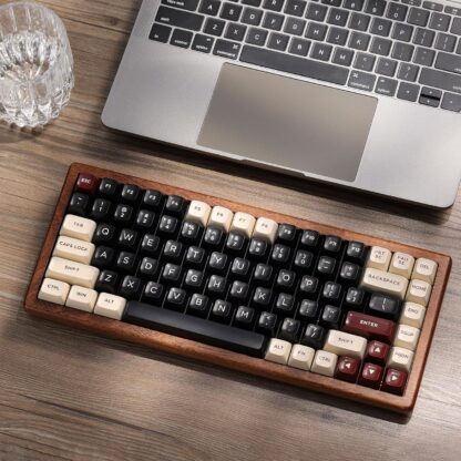 Teclado Mecánico de Madera 84 Teclas con Luz RGB y Switches Intercambiables 🌈⌨️ - Imagen 7