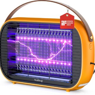 Buzbug Lámpara LED Mata Insectos Interior de 36 cm ⚡🦟🌟