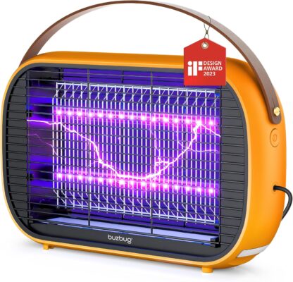 Buzbug Lámpara LED Mata Insectos Interior de 36 cm ⚡🦟🌟