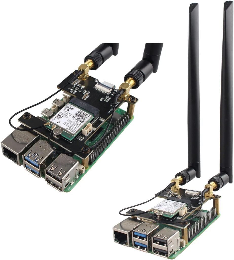 Adaptador PCIe a Módulo WiFi7 para Raspberry Pi 5 🧩📶