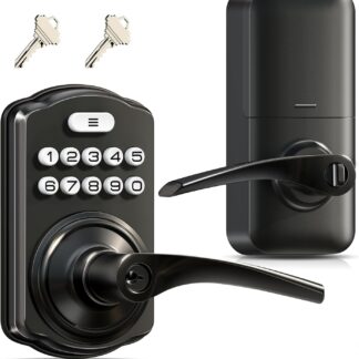 Cerradura Electrónica con Manija y Teclado – Entrada sin Llave para Puerta Principal o Dormitorio 🔐🚪✨