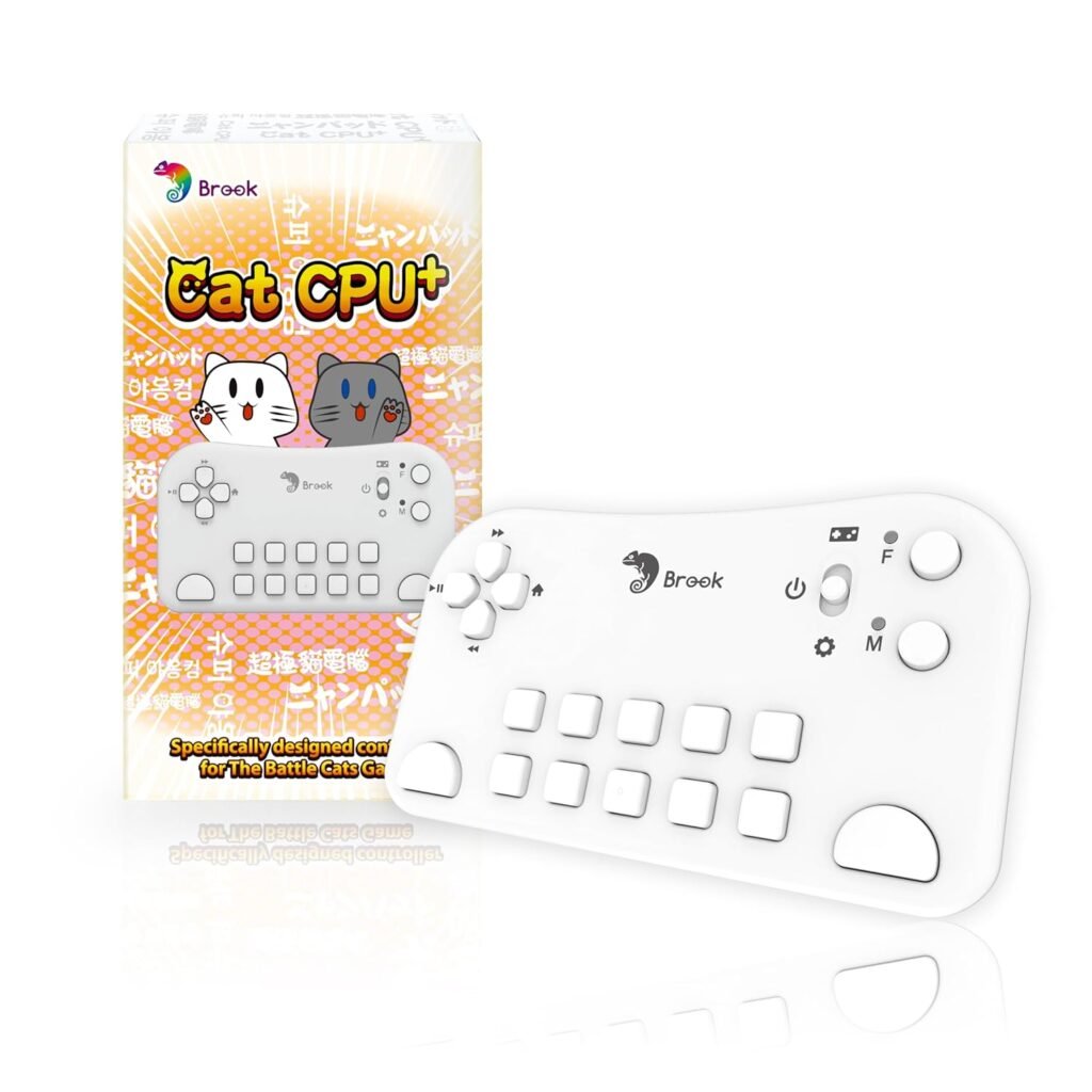 Controlador Bluetooth para The Battle Cats multiplataforma con diseño ergonómico 🎮🐱
