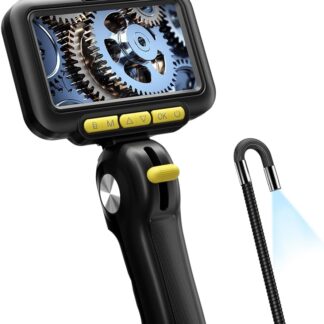 Endoscopio Industrial con Pantalla de 5'' y Sonda Articulada 🔍🛠️