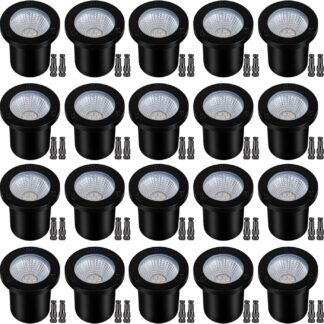 Focos LED Empotrables para Jardín 3000K 12V 1000LM IP67 💡🌿