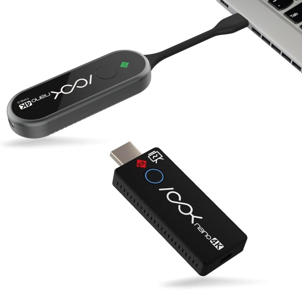 Kit de Presentación Inalámbrico 4K USB-C a HDMI para Reuniones y Educación 🎥📡🧑‍🏫