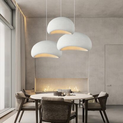 Lámpara Colgante Moderna de 30cm Estilo Wabi-Sabi para Cocina o Comedor 🍽️💡 - Imagen 5