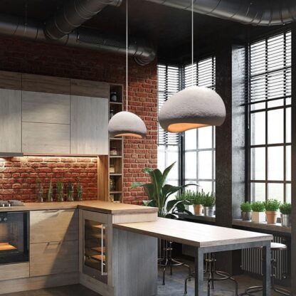 Lámpara Colgante Moderna de 30cm Estilo Wabi-Sabi para Cocina o Comedor 🍽️💡 - Imagen 7
