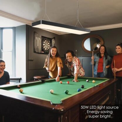 Lámpara LED para Mesa de Billar 7-8 pies, 50W, Control Remoto 🌟🎱 - Imagen 6
