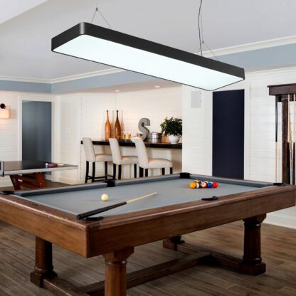Lámpara LED para Mesa de Billar 7-8 pies, 50W, Control Remoto 🌟🎱