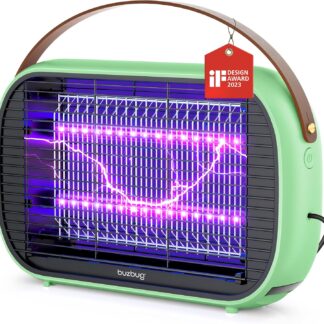 Lámpara LED mata insectos interior silenciosa con tubo UV de 10 años 🦟✨