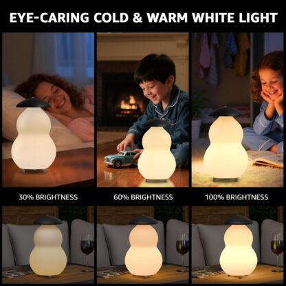 Lámpara de Mesa LED con Bocina Bluetooth, Luz RGB, Control Remoto y Resistente al Agua 💡🎵 - Imagen 7