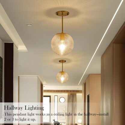 Lámparas Colgantes de Globo de Vidrio con Altura Ajustable para Cocina o Comedor ✨🏡💡 - Imagen 2