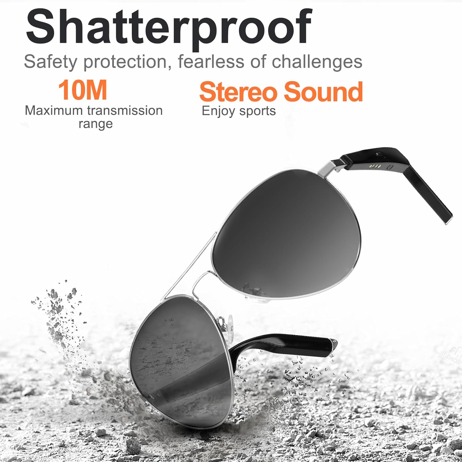 Lentes Inteligentes Bluetooth con Micrófono y Bocinas Estéreo 🎧🕶️ - Imagen 2