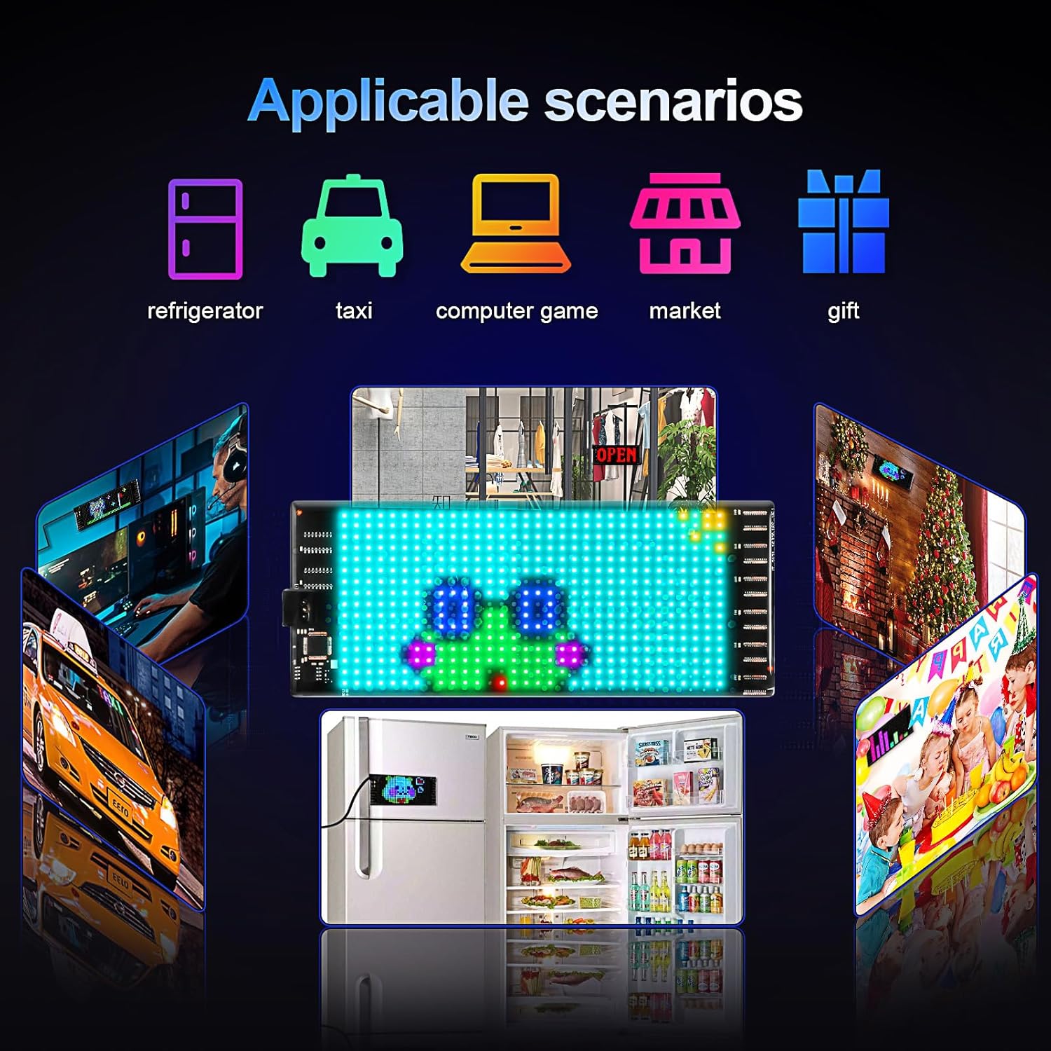 Letrero LED Flexible para Carro con Control por App 📱🚗✨ - Imagen 3