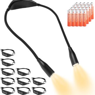 Luz de lectura colgante recargable con 3 tonos y 9 niveles de brillo 🔦📖✨