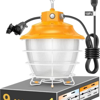 Luz LED de Trabajo 100W Regulable con Temperatura de Color Ajustable y Gancho Portátil 🚧🔧💡