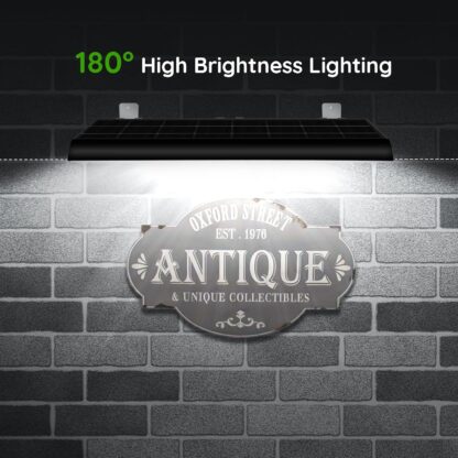 Luz Solar para Rótulos con 232 LEDs y Panel Solar 6.2W ☀️✨ - Imagen 8