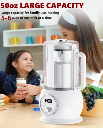 Máquina para Leche Vegetal 8 en 1 de 1.5L con Autolimpieza y Programación 🥛🌱 - Imagen 7