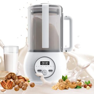Máquina para Leche Vegetal 8 en 1 de 1.5L con Autolimpieza y Programación 🥛🌱