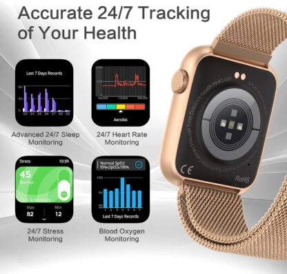 Smartwatch AMOLED 1.9" con GPT-AI, Llamadas Bluetooth, Monitor de Salud, 123 Deportes 💖📱 - Imagen 4