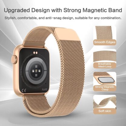 Smartwatch AMOLED 1.9" con GPT-AI, Llamadas Bluetooth, Monitor de Salud, 123 Deportes 💖📱 - Imagen 8