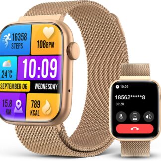Smartwatch AMOLED 1.9" con GPT-AI, Llamadas Bluetooth, Monitor de Salud, 123 Deportes 💖📱