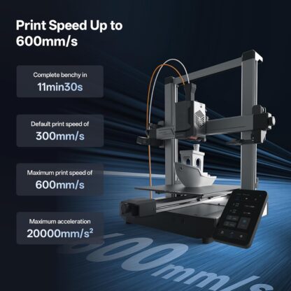Impresora 3D Kobra 3 V2 con Cámara, Auto Nivelación y Velocidad de 600 mm/s 3D Printer 🖨️✨ - Imagen 8