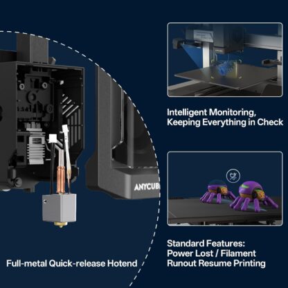 Impresora 3D Kobra 3 V2 con Cámara, Auto Nivelación y Velocidad de 600 mm/s 3D Printer 🖨️✨ - Imagen 11