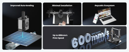 Impresora 3D Kobra 3 V2 con Cámara, Auto Nivelación y Velocidad de 600 mm/s 3D Printer 🖨️✨ - Imagen 16