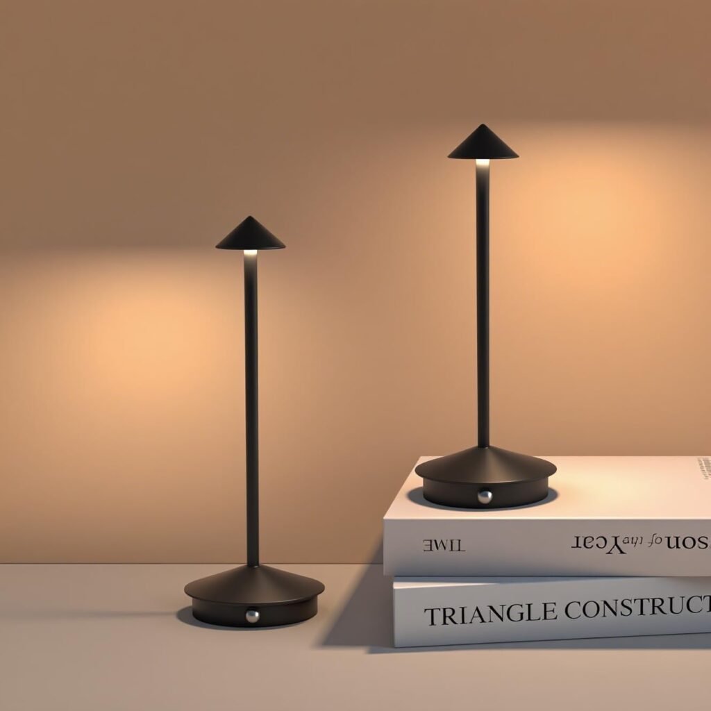 Lámparas Recargables de Mesa con Control Táctil y 3 Tonos de Luz 🌟🌙✨