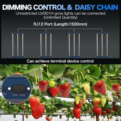 Luz LED de Cultivo 320W para Plantas 🌱💡 - Imagen 5