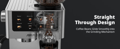 Máquina de Café Espresso con Molino, Vaporizador de Leche y Pantalla Táctil ☕✨ - Imagen 13