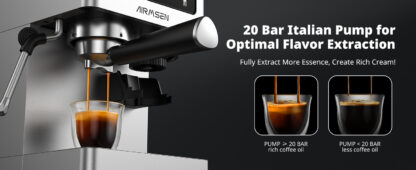 Máquina de Café Espresso con Molino, Vaporizador de Leche y Pantalla Táctil ☕✨ - Imagen 14