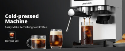 Máquina de Café Espresso con Molino, Vaporizador de Leche y Pantalla Táctil ☕✨ - Imagen 19