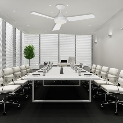Ventilador de Techo 132 cm con Luz LED, Motor Reversible Silencioso y Control Remoto 🌀💡 - Imagen 9