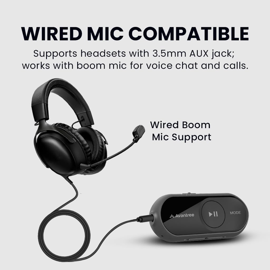 Adaptador inalámbrico USB LE Audio con micrófono para PC y PS5 🎮🎧🖥️ - Imagen 4