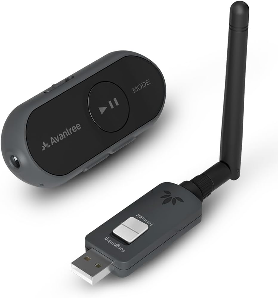 Adaptador inalámbrico USB LE Audio con micrófono para PC y PS5 🎮🎧🖥️