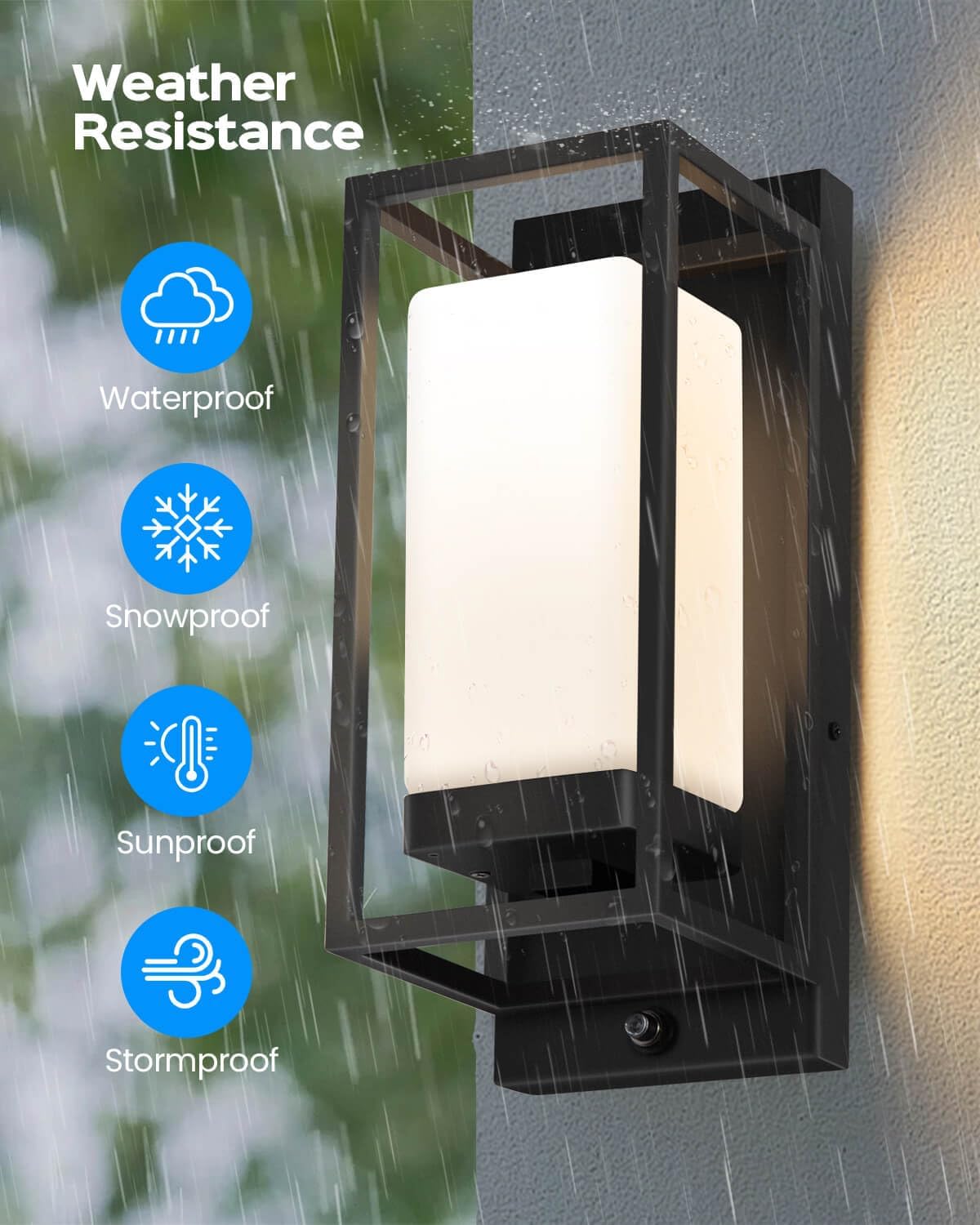 Apliques de Pared Inteligentes RGB para Exteriores 2 Pack con Sensor Crepuscular 🌈📱✨ - Imagen 5