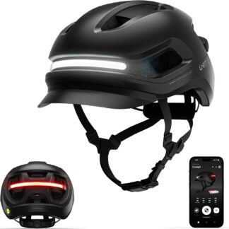 Casco inteligente para bicicleta con luces LED, MIPS y alerta de choque 🚲💡🧠