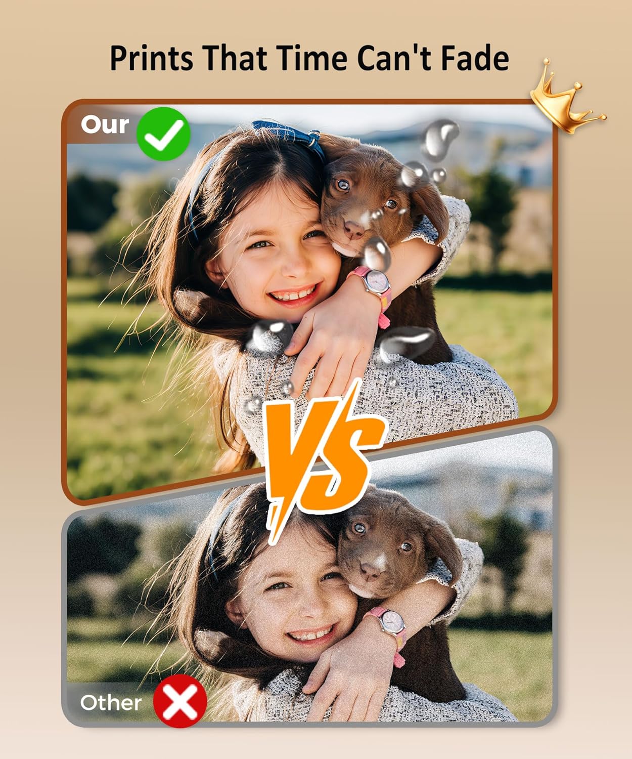 Impresora fotográfica 10x15 cm CP6000 con altavoz Bluetooth y función de video AR 🎶📸 - Imagen 8