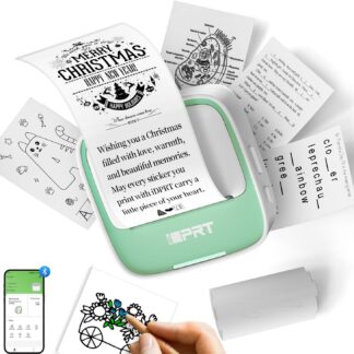 Mini impresora térmica portátil para stickers y notas 📸🧾